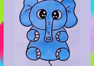 نقاشی عروسک فیلی