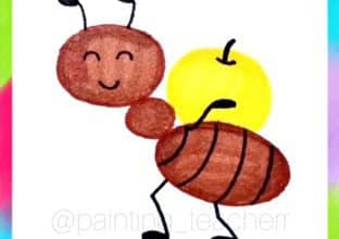 نقاشی مورچه